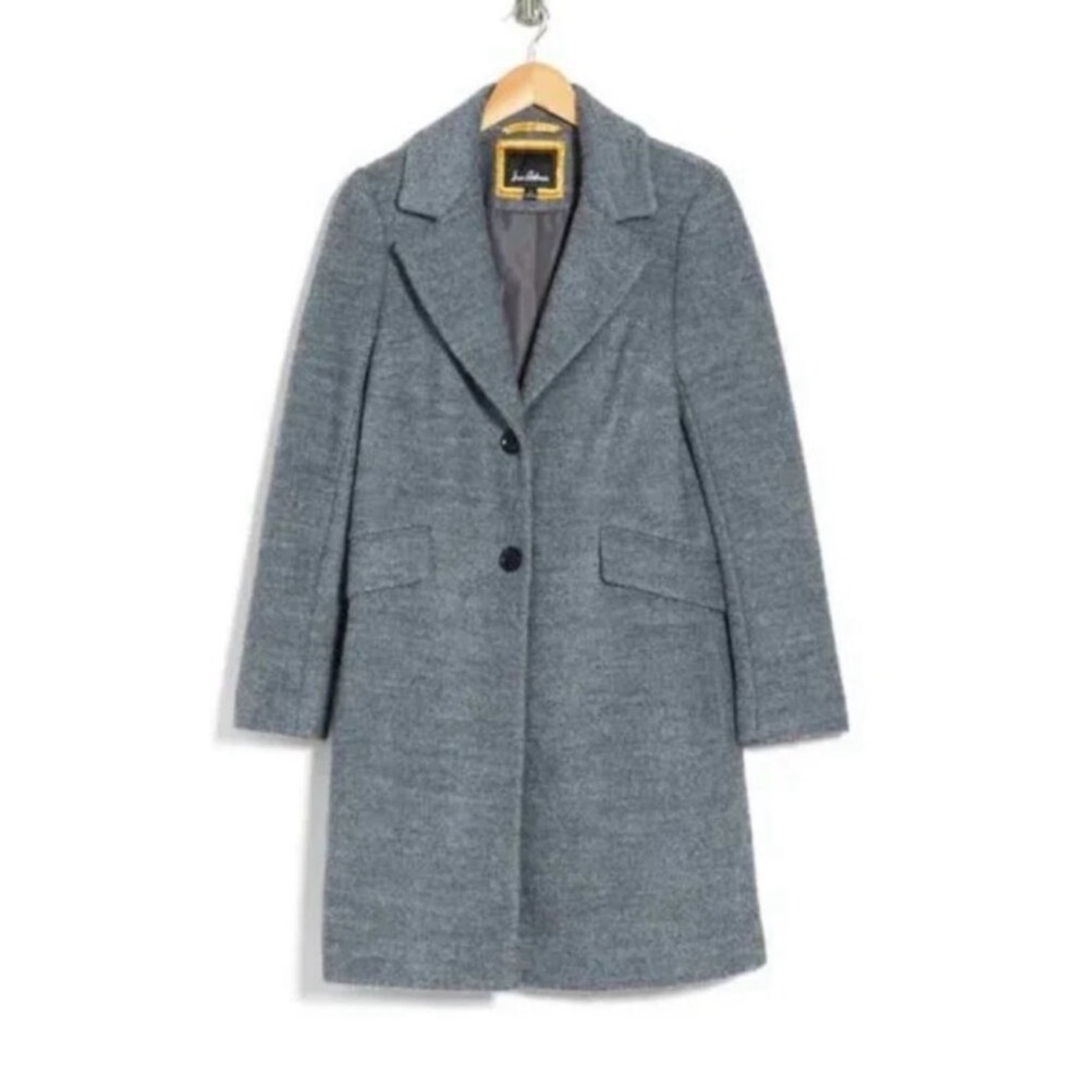 Sam Edelman Women's Gray Wool Coat stunning new !
